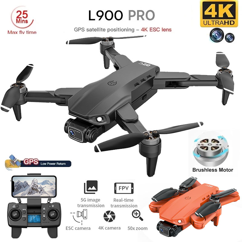 Drone Camera Professional - L900 Pro Gps Drone 4K Professionele