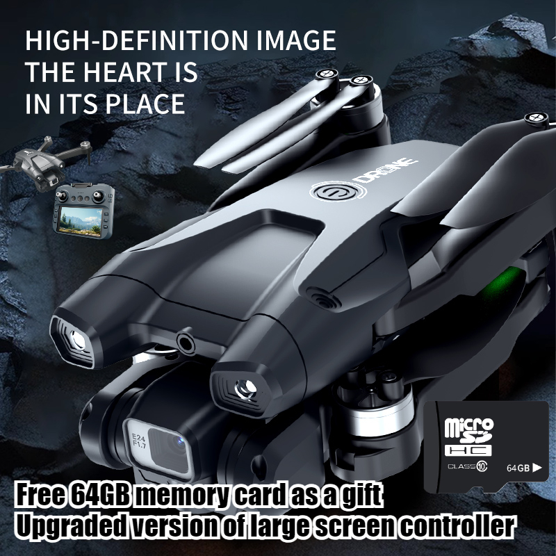 Drone Camera Wide Angle - 2024nieuwgrote schermbediening D15//D600 professionele drone 8K