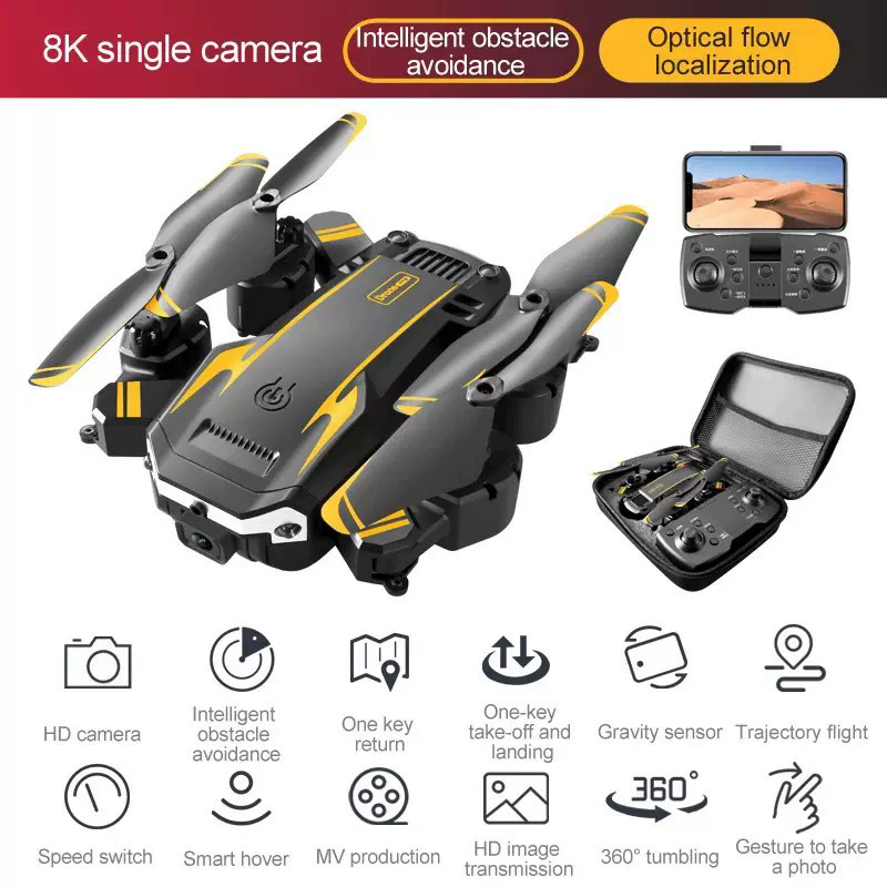 Drone Camera 4K - G6 Mini FPV Drone Met HD