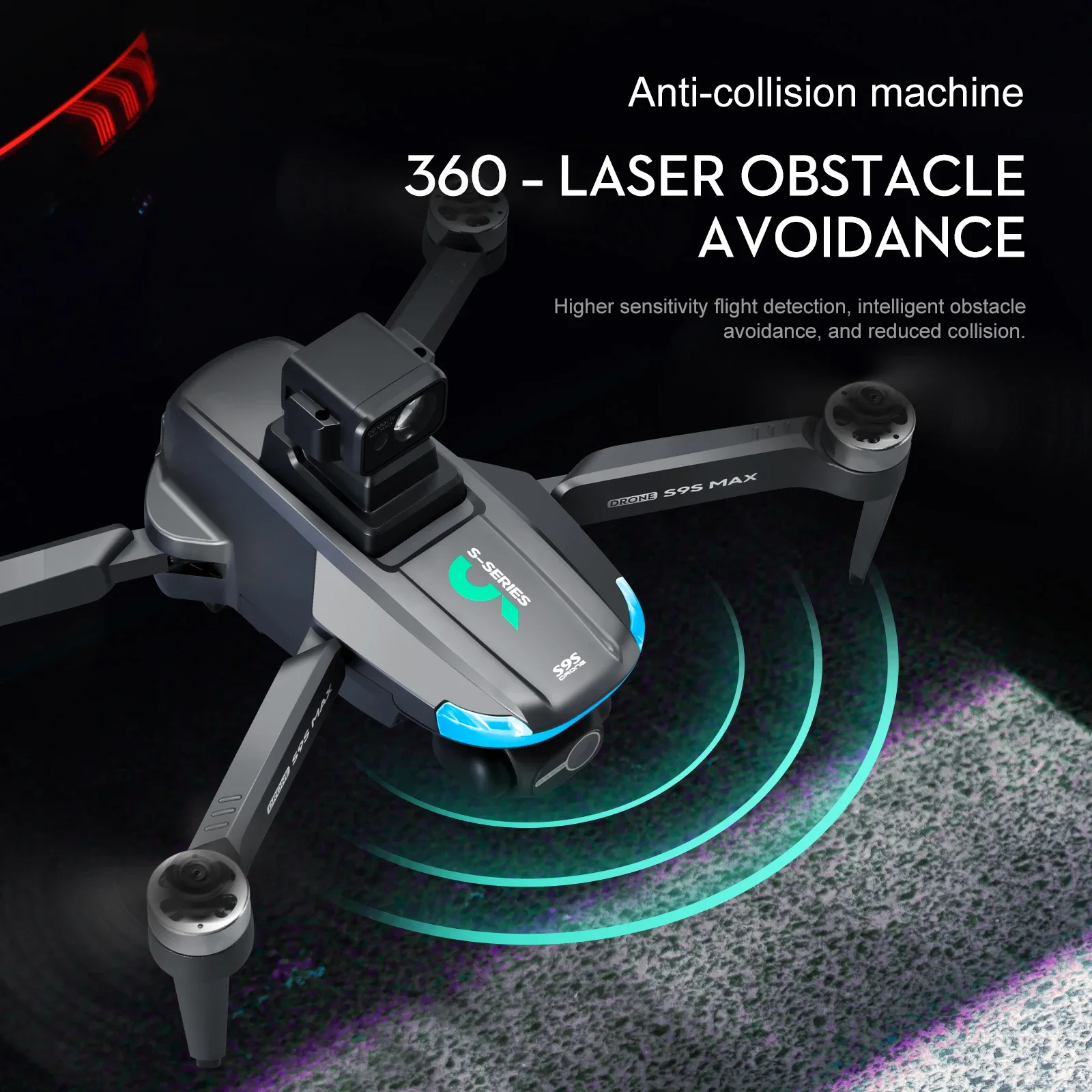 NIEUWE S9S MAX MINI Drone 4K 2 - Drone Camera With Gimbal recensie en prijs