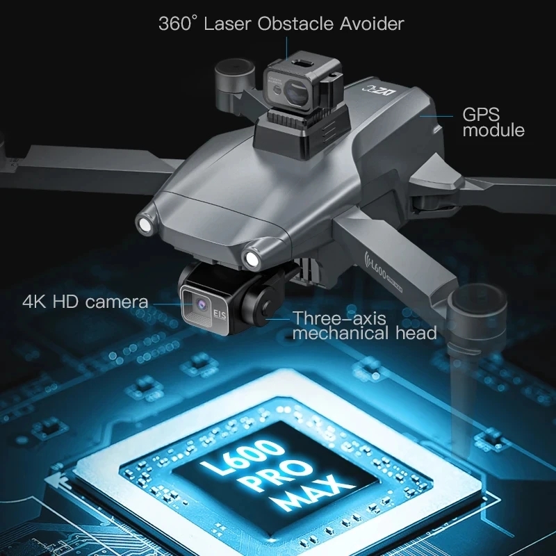 L600 PRO MAX GPS Drone Profess - Drone Camera With Gimbal recensie en prijs