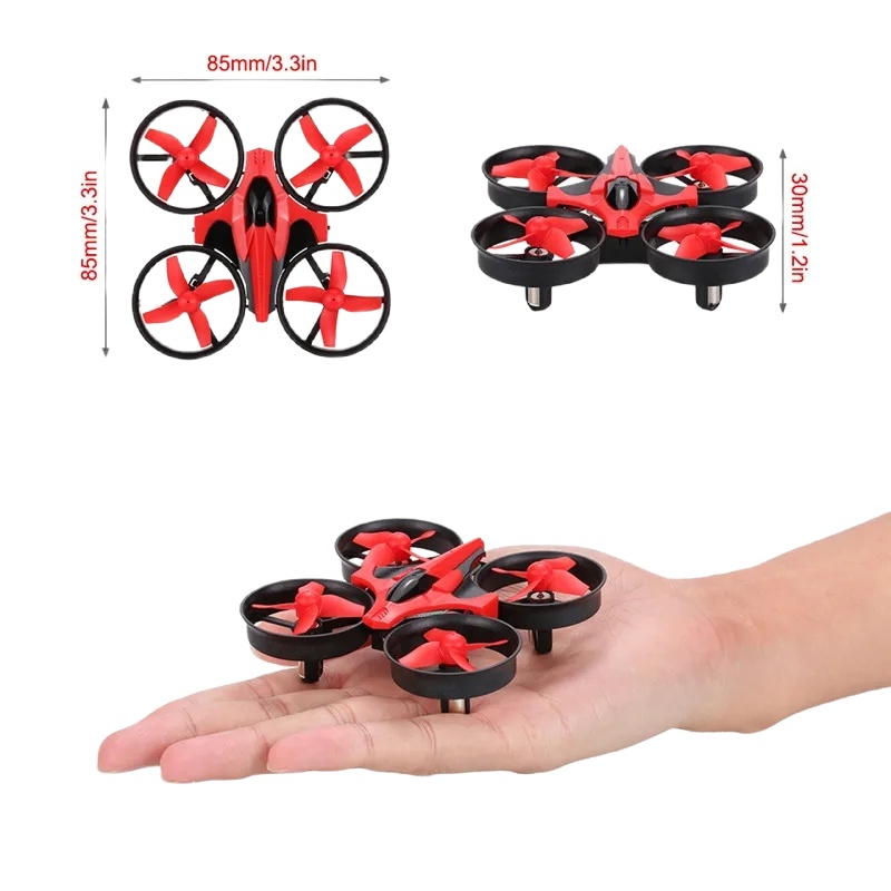 Mini 2.4G 4CH 4-As Gyro NH-010 - Eachine Drone E010 recensie en prijs