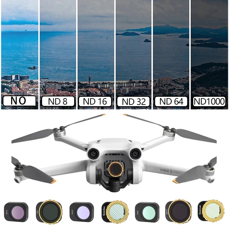 Drone-filter voor DJI Mini 3 P - Drone Camera Filter recensie en prijs