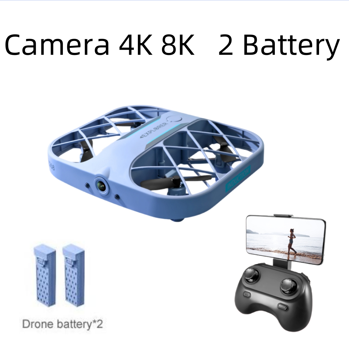 JJRC H107 FPV RC Drone met 2 B - Drone Camera Lens recensie en prijs